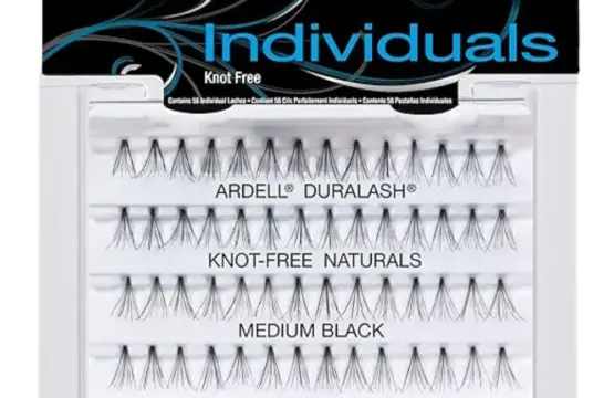 Ardell Extensiones de Pestañas en Mechones Sin Nudos Negro Mediano